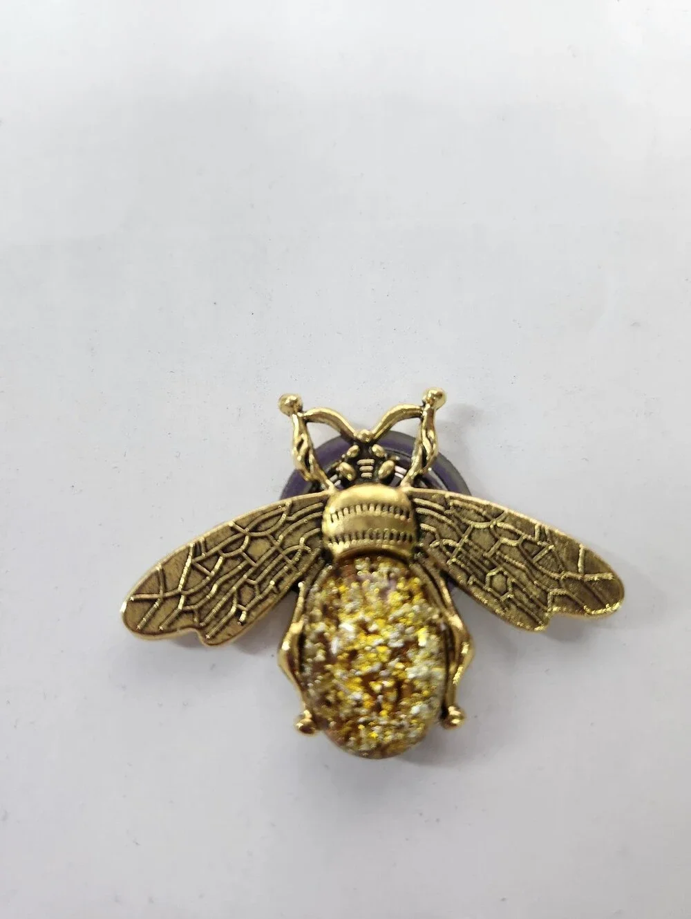 firefly magnetic brooch vintage